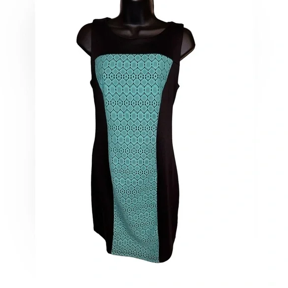 Teal & Black Small Dress - Picture 2 of 13